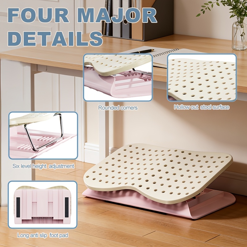 Taşınabilir, Delikli Tabanlı A - Footrest Under Desk incelemesi ve fiyatı